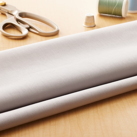 Solid Gray Fabric By Loops & Threads™